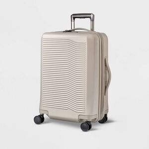 Open Story - 21.5" Hardside Carry On Suitcase 4-Wheel Spinner H Atmosphere